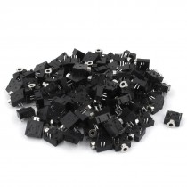 100pcs DIP PCB Mount 5 Port 2 5mm Socket Headphone Stereo Audio Jack Connector