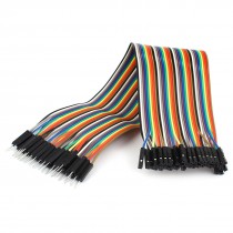 30cm 12" 40pin Male to Female 2 54mm 1P 1P Jumper Wire Flat Cable for Arduino