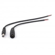 2 Wire Male to Female DC Jack Power Connector Cable 5 5mmx3 0mm 36cm