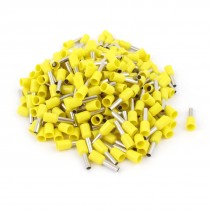 200 Pcs Crimp Cord End Terminal Insulated Ferrule Tube Yellow E2508 14AWG 2 5MM2