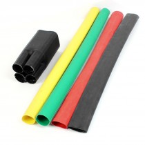 4pcs 1KV 150 240MM2 Cable Heat Shrink Tubing Wire Wrap w 4 Way Breakout Boot
