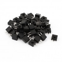 50 Pcs Self Locking 3 Pin Push Button Tactile Tact Switches 12x12x9mm