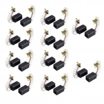 20 Pcs Power Tool Replacement Motor Carbon Brushes Gray 13mm x 7mm x 6mm