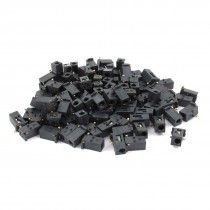 100Pcs PCB Mount 2.1mm Female 2 Pins SMT DC Power Jack Socket Connector DC096