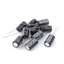 10 Pcs 16V 1000uF 105C Radial Lead Electrolytic Capacitor 10mm x 17mm