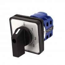 AC 660V 20A 4 Position 6 Terminals Mounting Rotary Select Cam Changeover Switch