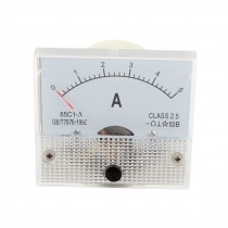DC 0 5A Measurment Class 2 5 Analog Panel Current Meter Ammeter Gauge 85C1 A