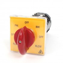 AC 380V 25A 8 Position Latching Universal Rotary Cam Changeover Switch Selector