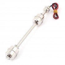 200mm Stainless Steel Two Channel Water Level Sensor Vertical Float Ball Switch