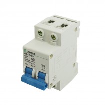 DZ47-63 C16 16A 400VAC 6000A Breaking Capacity 2 Poles Circuit Breaker