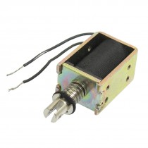 DC 24V 300g Holding Open Frame Linear Motion Solenoid Electromagnet