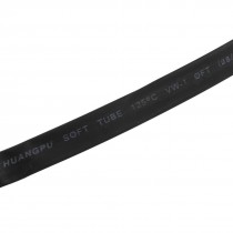 Ratio 2:1 8mm Black Polyolefin Heat Shrinkable Tube 10M 32.8Ft