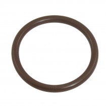 Fluorine Rubber O Ring Grommets Coffee Color 40mm x 3.5mm