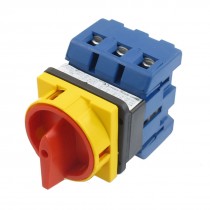 Latching AC 600V 50Hz 63A 2 Position Cam Combination Changeover Switch