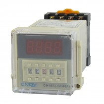 DH48S-11 Power on Time Delay Relay 11-Pin DPDT 0.01S-9999H AC/DC36V w Socket