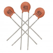 50 x 40000pF 50V DIP Low Voltage Ceramic Disc Capacitors