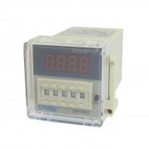 DH48J 1-999900 LED Display Programmable Digital Counter Relay AC 220V
