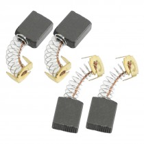 4 Pcs Power Tool 41/64" x 33/64" x 15/64" Replacement Carbon Motor Brushes