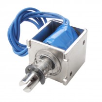 DC 24V 0.35A Open Frame Push Type Solenoid Electromagnet