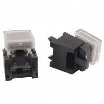 10pcs Momentary Tact Tactile Push Button Switch Right Angle 12 x 12 x 10mm w Cap