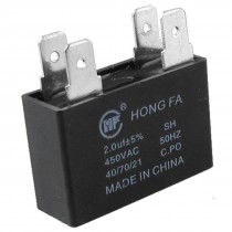Polypropylene Film Motor Running Capacitor 2uF 2MFD 450V AC