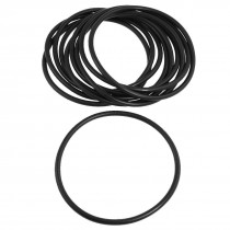 10 Pcs 110mm x 5mm Black Nitrile Rubber O Ring NBR Seal Gasket