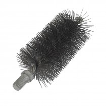 12mm Thread 60mm Diameter Steel Wire Tube Brush Cleaning Tool 1#