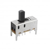 10 x 7mm High Knob 8 Pin 3 Position 2P3T DP3T Vertical Slide Switch 0.5A 50V DC