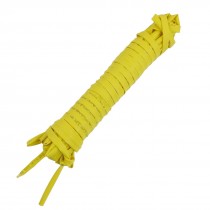 Ratio 2:1 3mm Dia Yellow Polyolefin Heat Shrinkable Tube 10M 32.8Ft