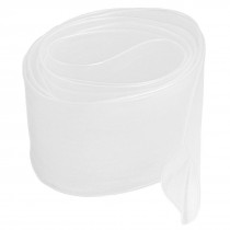 50mm Diameter Clear Polyolefin Heat Shrinking Tube 2M 6.6Ft