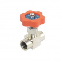 Orange Plastic Handle 1/4"PT Female Thread Air Pneumatic Stop Valve