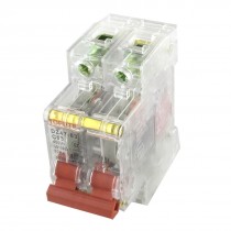 AC 400V 63A 2P Transparent Miniature Mini Circuit Breaker