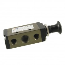 4R210 08 1 5 8KGF CM2 5 Way 2 Position Hand Lever Solenoid Valve