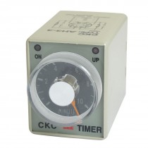DC 12V 0-10 Minutes 10m Plastic Housing Delay Timer Time Relay 8 Pin AH3-3