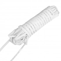 Ratio 3.5mm Dia White Polyolefin Heat Shrinkable Tube 10M 32.8ft