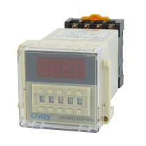 DH48S-11 Power on Time Delay Relay 11-Pin DPDT 0.01S-9999H AC/DC24V w Socket