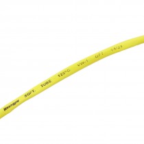 Ratio 2:1 Polyolefin 4mm Dia Heat Shrink Shrinkable Tube 10M Yellow