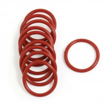 10 Pieces 26mm Outside Dia 2mm Thick Industrial Rubber O Rings Seals