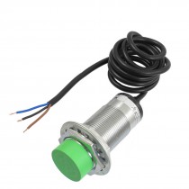 6-36VDC 300mA 15mm Sensor NPN NC 3 Wires Green Head Proximity Switch