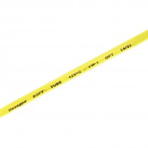 Yellow Ratio 2:1 Polyolefin 4mm Dia Heat Shrink Shrinkable Tube 3 Meter