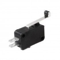 AC DC Power Short Hinge Roller Lever Electric 1NO 1NC Push Button Micro Switch