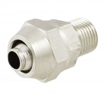 Pneumatic Fittings 5mm x 6mm Tube Quick Coupling Connector 9mm Male Thread