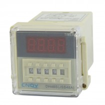 DH48S-11 LCD Display Time Timer Delay Relay 11-Pin DPDT 0.01S-99H99M AC 110V