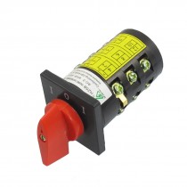 Latching AC 380V 10A 12 Terminals 3 Position Cam Combination Changeover Switch