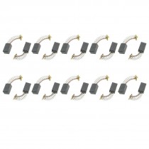 10 Pcs Spring Type Electric Drill Motor Carbon Brushes 15/32" x 7/25" x 15/64"