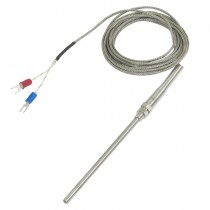 8mm Threaded K Type Thermocouple Temperature Measurement Sensors 9.8ft