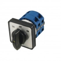 Blue Black 8 Screw Terminals 3 Positions Control Universal Changeover Switch