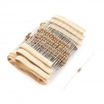 300 Pcs 5 Tolerance 2000 Ohm 1 4W Resistance Leaded Carbon Film Resistors