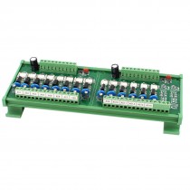 AC 0 250V 14 Channel Relay Module Silicon Controlled PLC Output Amplifier Board