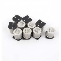 10pcs 1000uF 25V SMD Aluminum Electrolytic Capacitors 12mm x 13mm